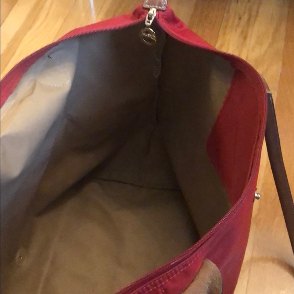 Longchamp Red Handbag - Picture 7 of 16
